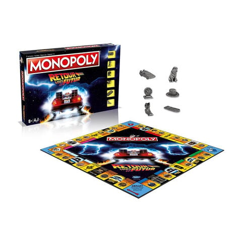 Jeu De Societe Monopoly - Retour Vers Le Futur - Pack Fenêtre